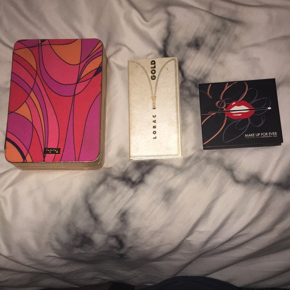 Bundle! Tarte Holiday! Lorac Unzipped Gold! MUFE!
